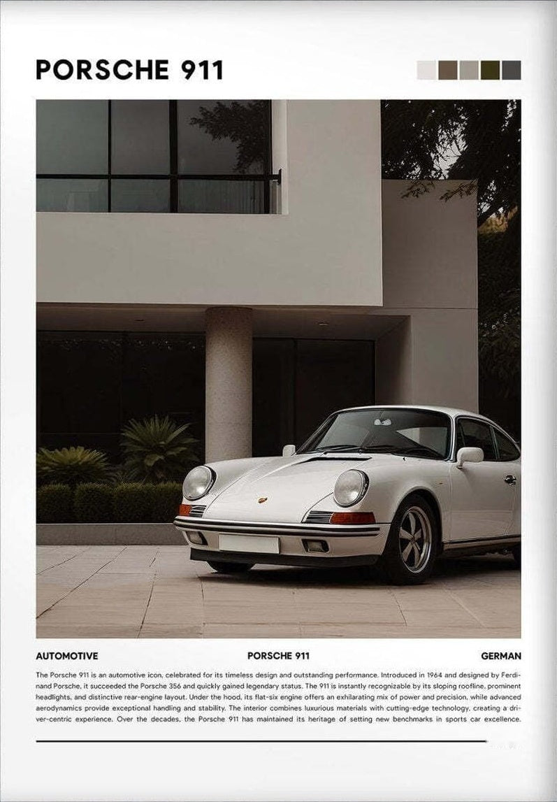 Porsche 911 White