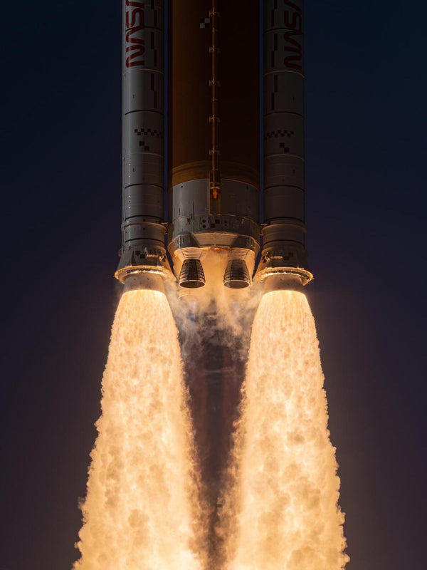 Rocket Launch aerospace and space-exploration poster print