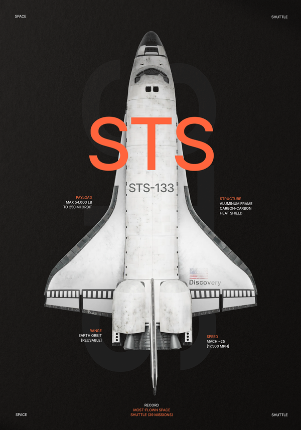STS133 black
