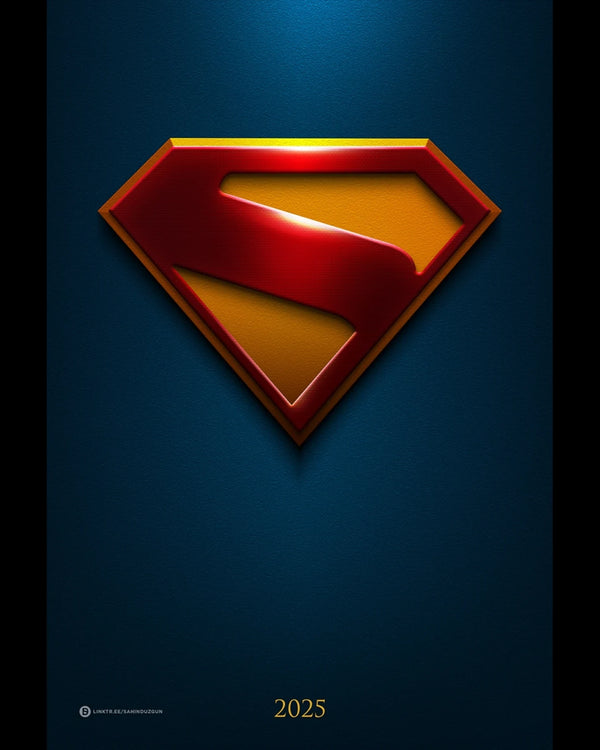Superman — No. 2 superhero poster print