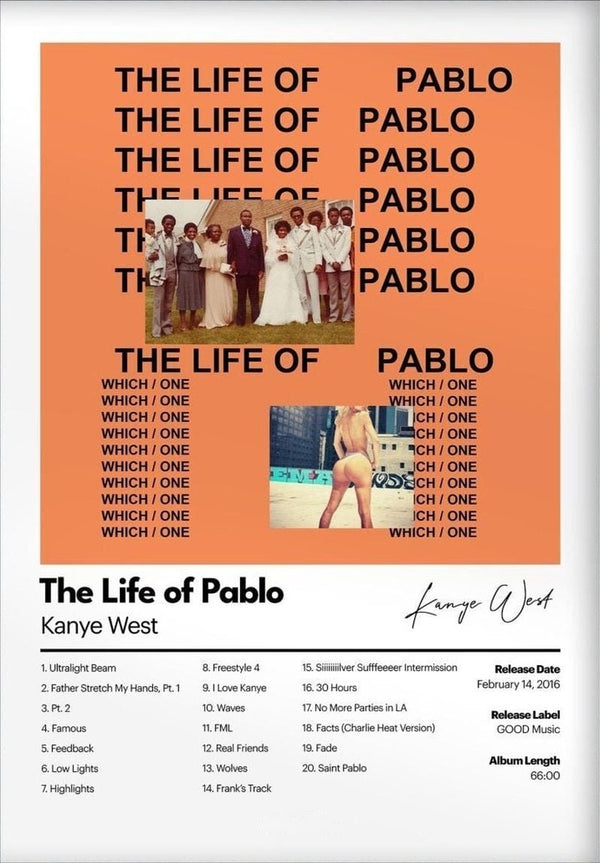 The Life of Pablo Poster
