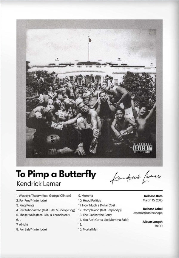 To Pimp a Butterfly Poster