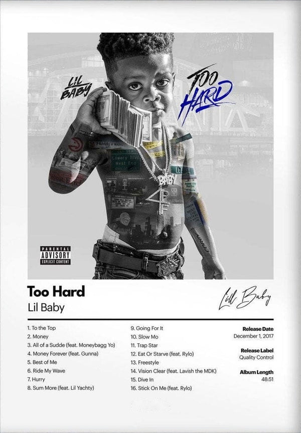 Too Hard Poster