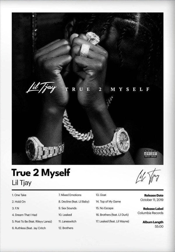 True 2 Myself Poster