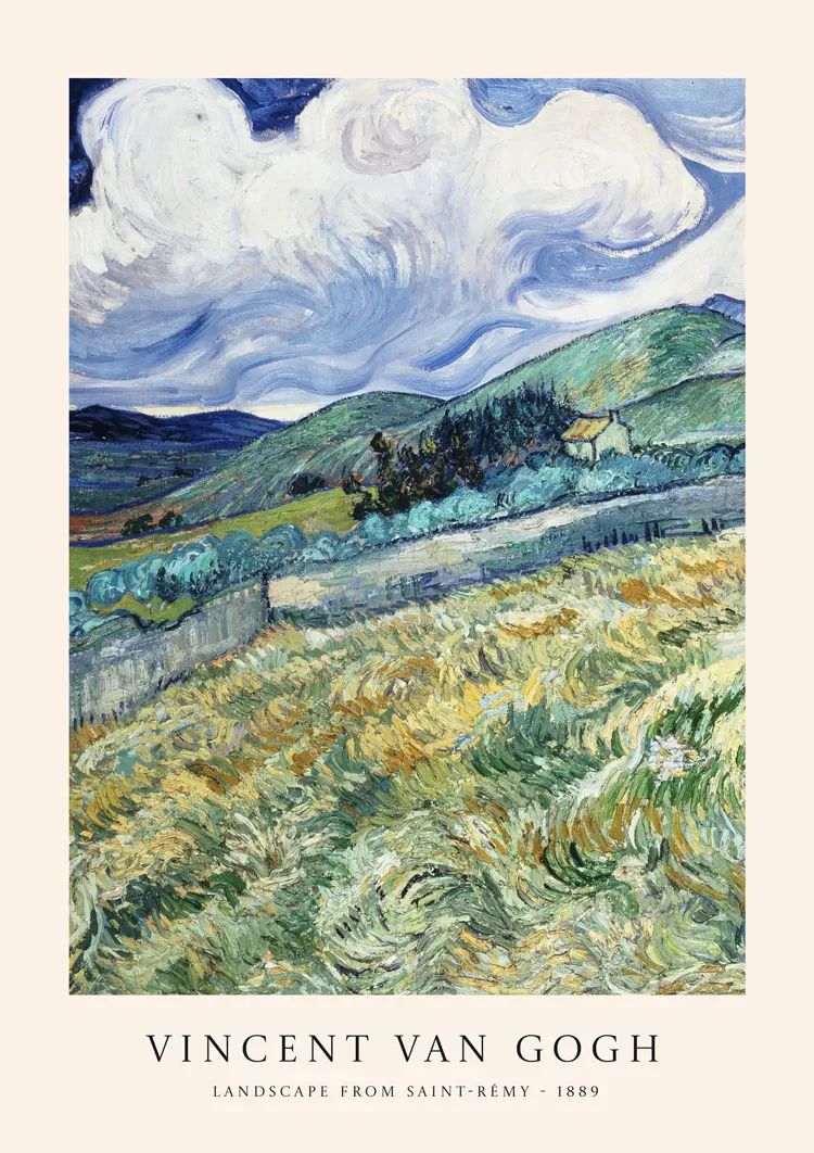 Landscape from Saint-Rémy
