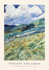 Van Gogh Landscape from Saint-Rémy thumbnail 1
